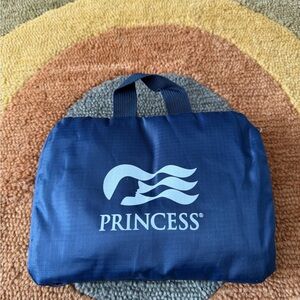 NWOT Princess Cruise Very Thin Lightweight Foldable Backpack Bag Travel Cruises